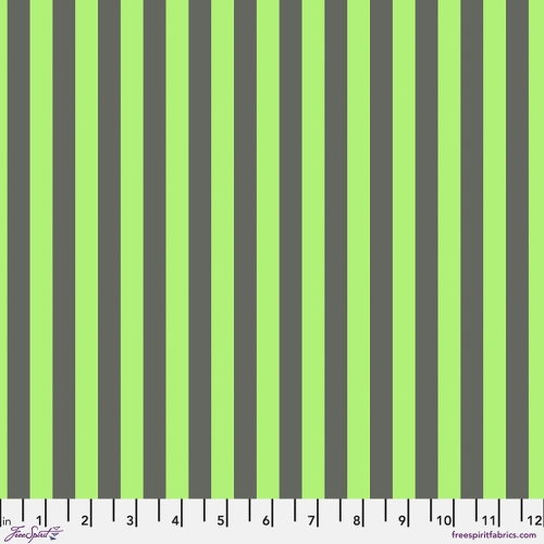 Tula Pink - Neon True Colors - Neon Tent Stripe - Karma